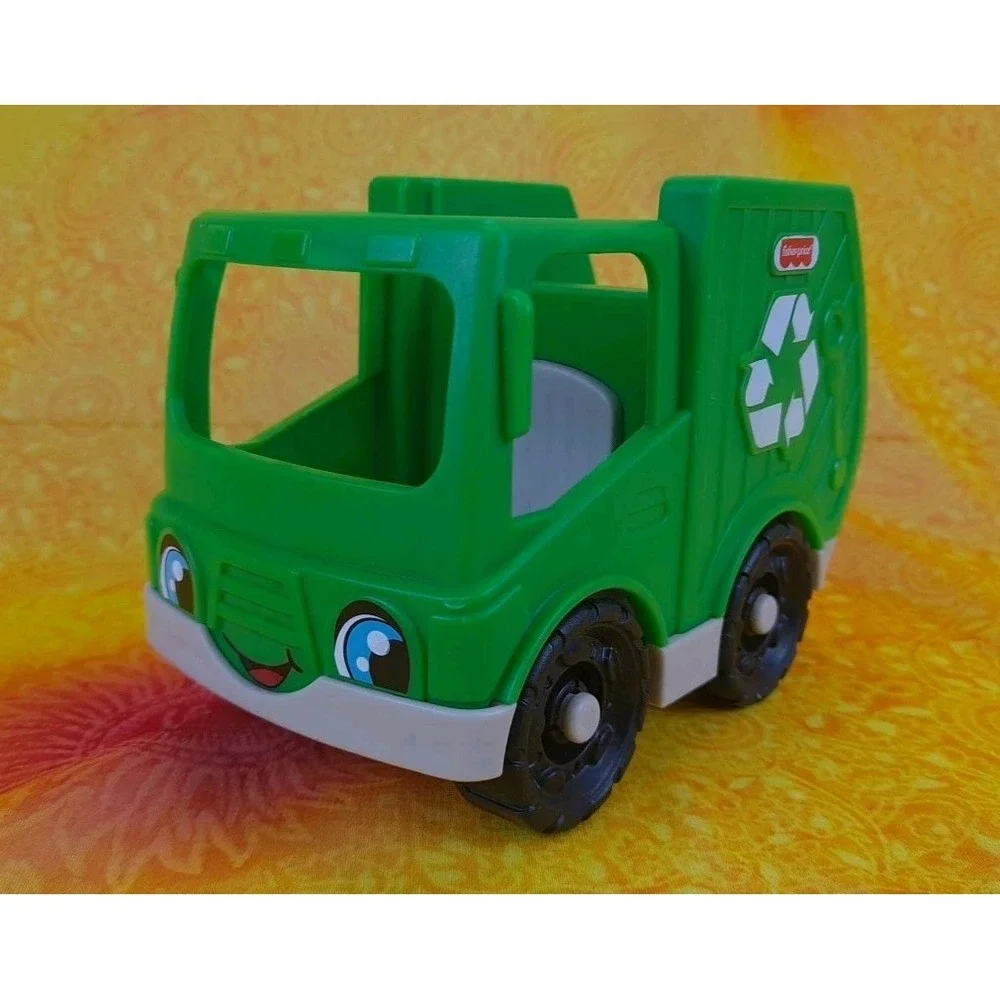 Fisher Price Little People Recycle Trash/ Recycling ‎ Vehicle Vehicle Only
